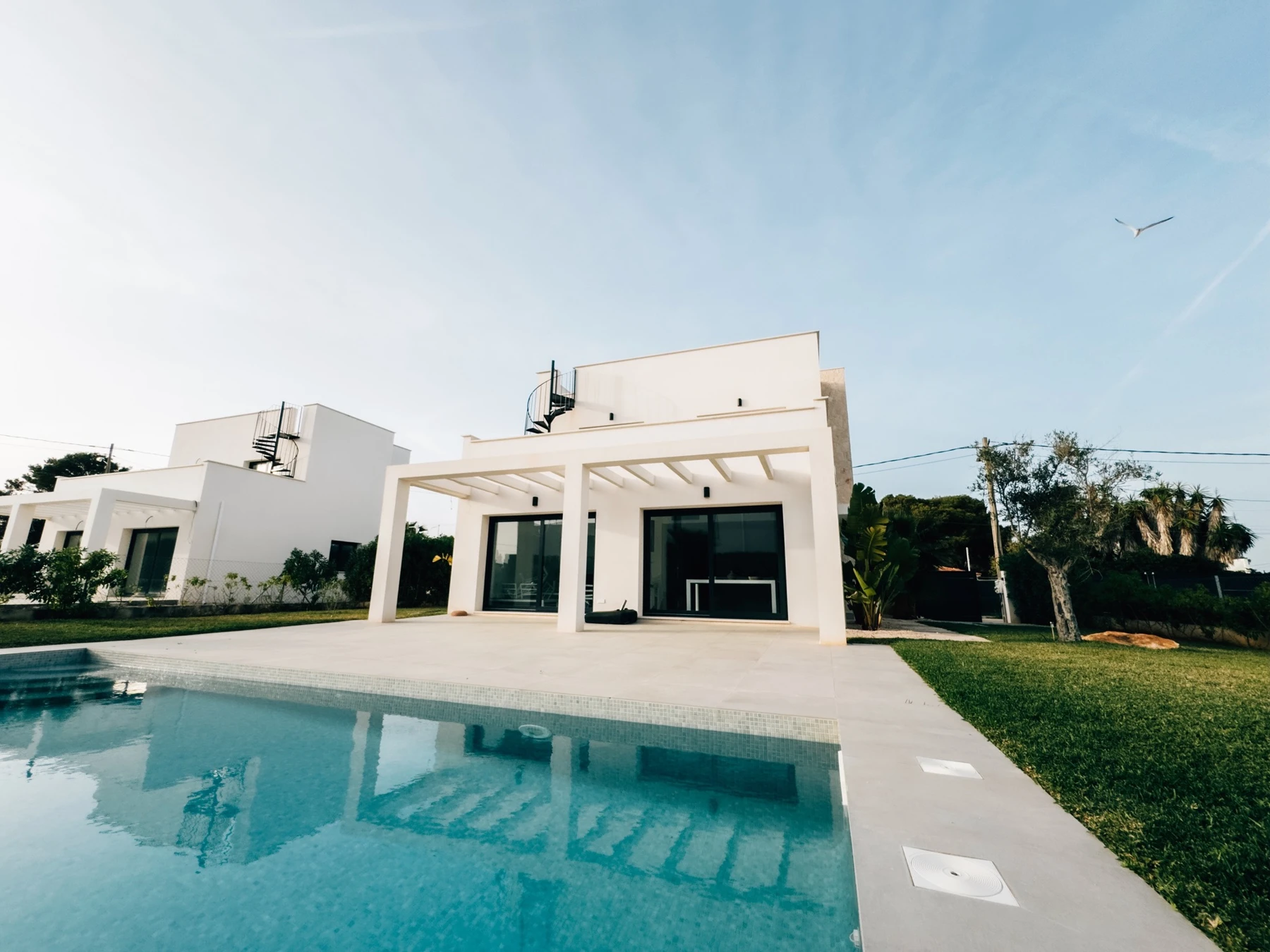 A private garden retreat · actual photograph