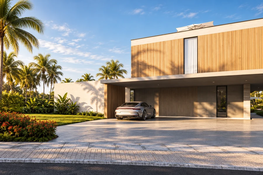 Coral Two — visualización arquitectónica