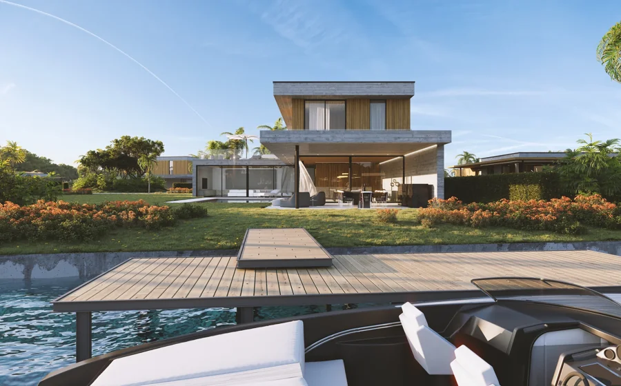 Dolphin Villa — architectural visualization