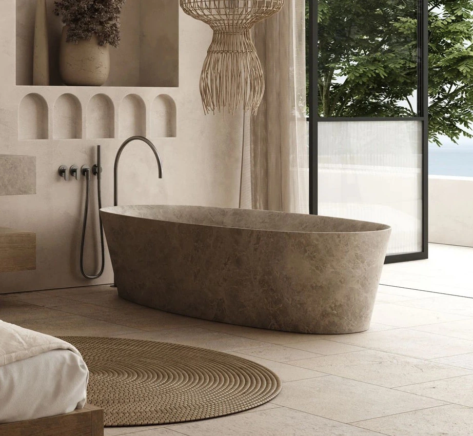 Inspiración de baño COCOON del panel de diseño de STEININGER