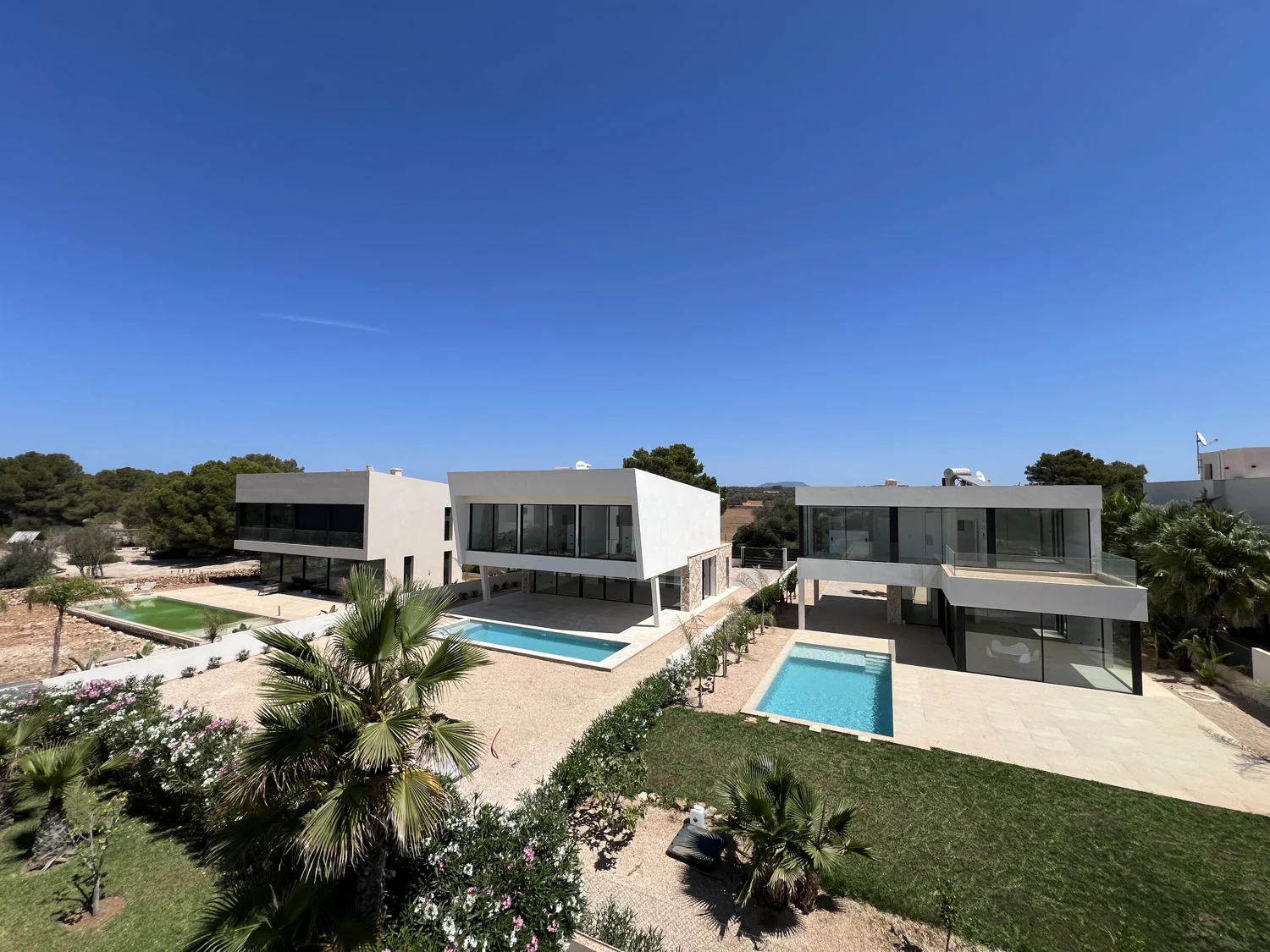 Three contemporary Mallorca homes with private pools from Hanno Strack’s earlier portfolio